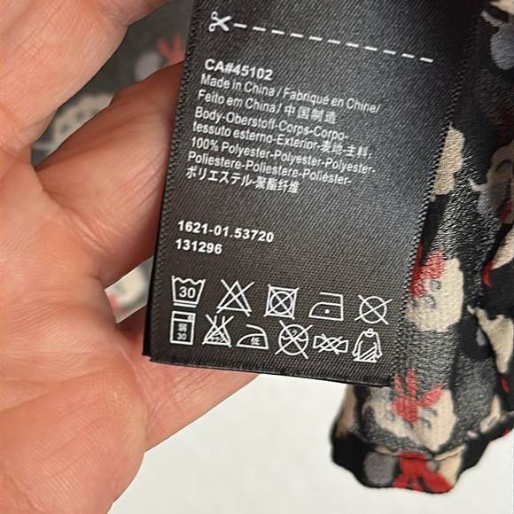 Scotch & Soda Madison Scotch gorgeous, semi sheer blouse S - Picture 7 of 10